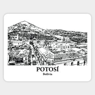 Potosí - Bolivia Sticker